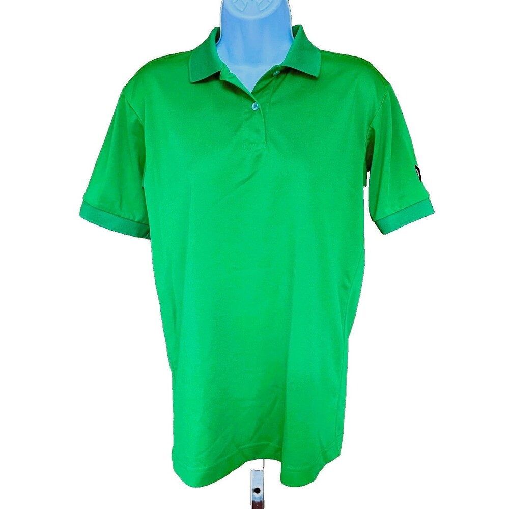 Publix Women's Employee Work Uniform Green Short Sleeve Polo Shirt Ladies Small